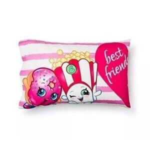 SHOPKINS Pillowcase Best Friend Forever. 20" x 30" New!